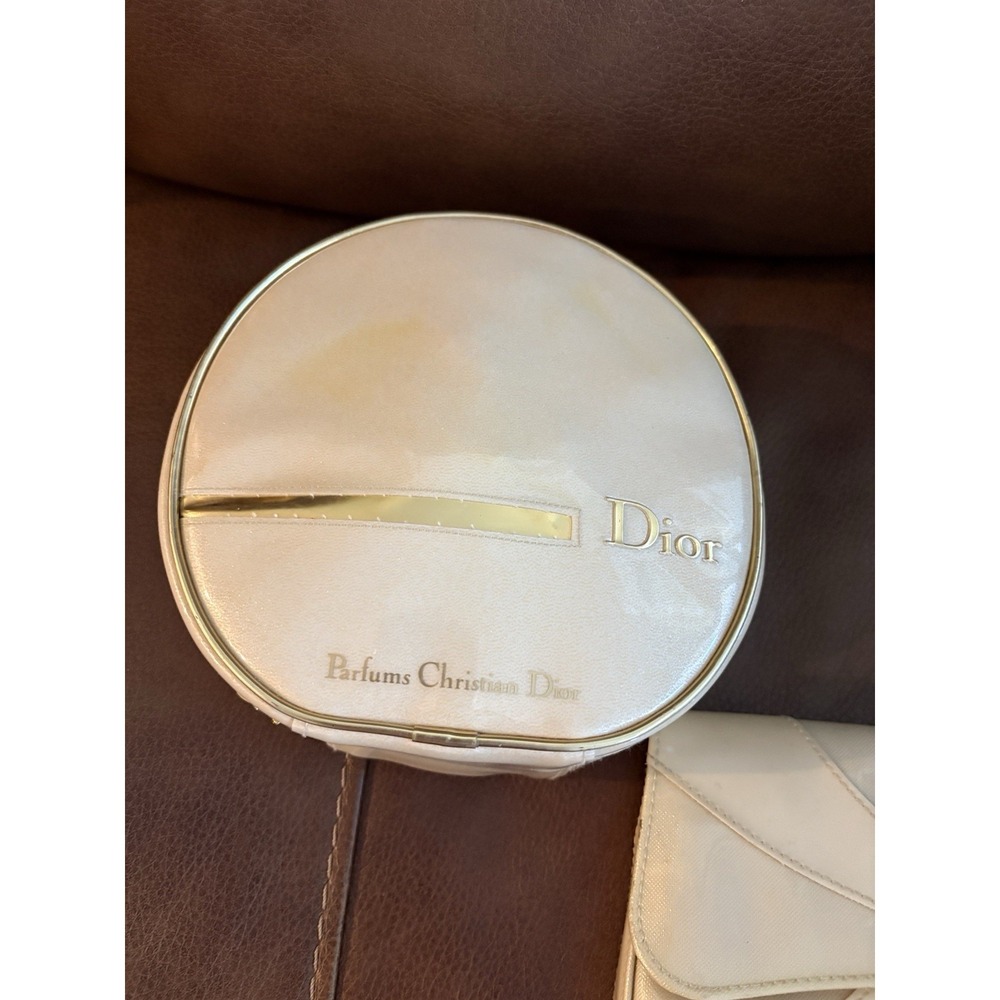 Dior vintage 2 piece set make up bags - Picture 2 of 13